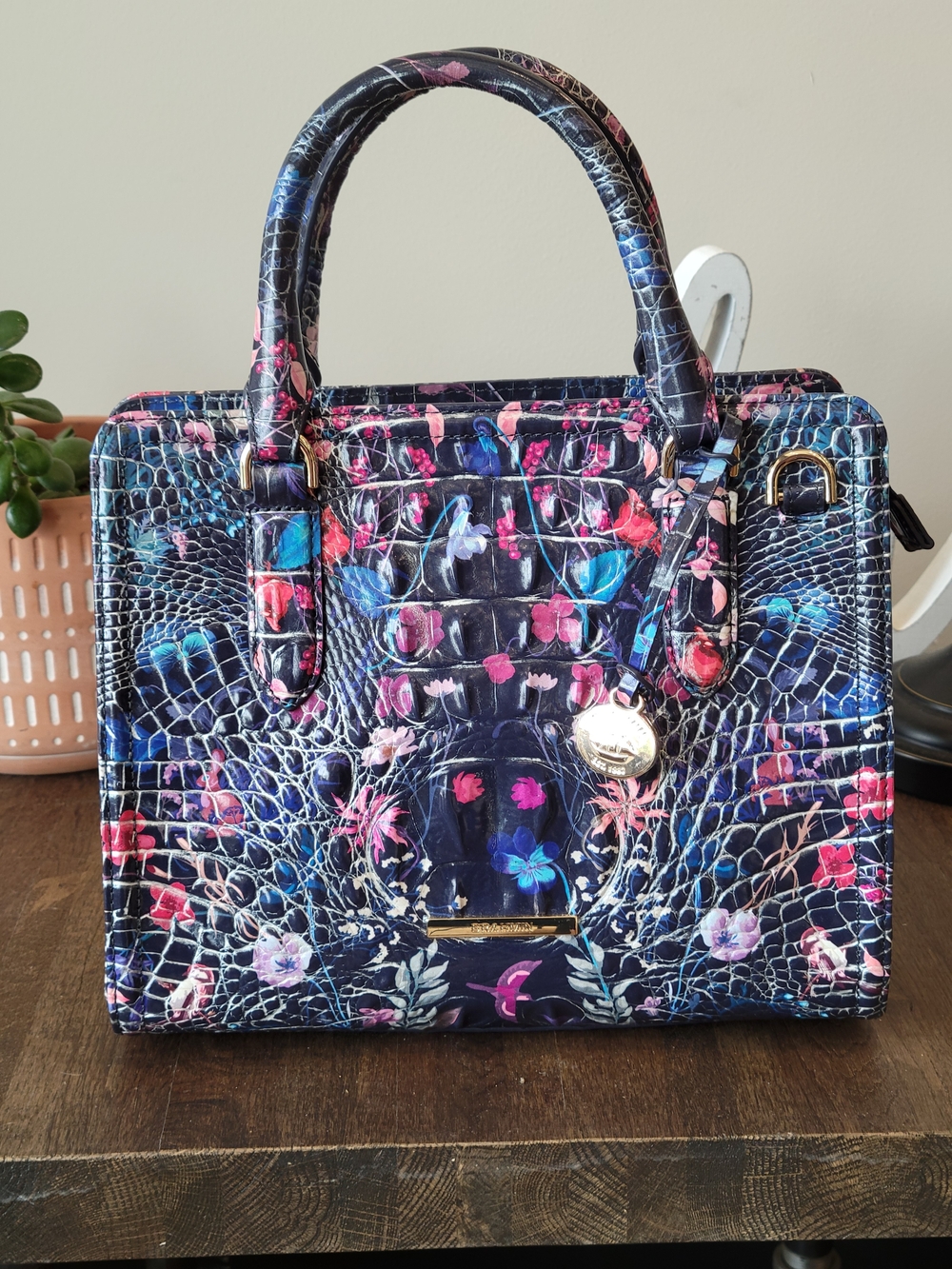 NWT Brahmin Folktale Cami Satchel - Picture 2 of 9